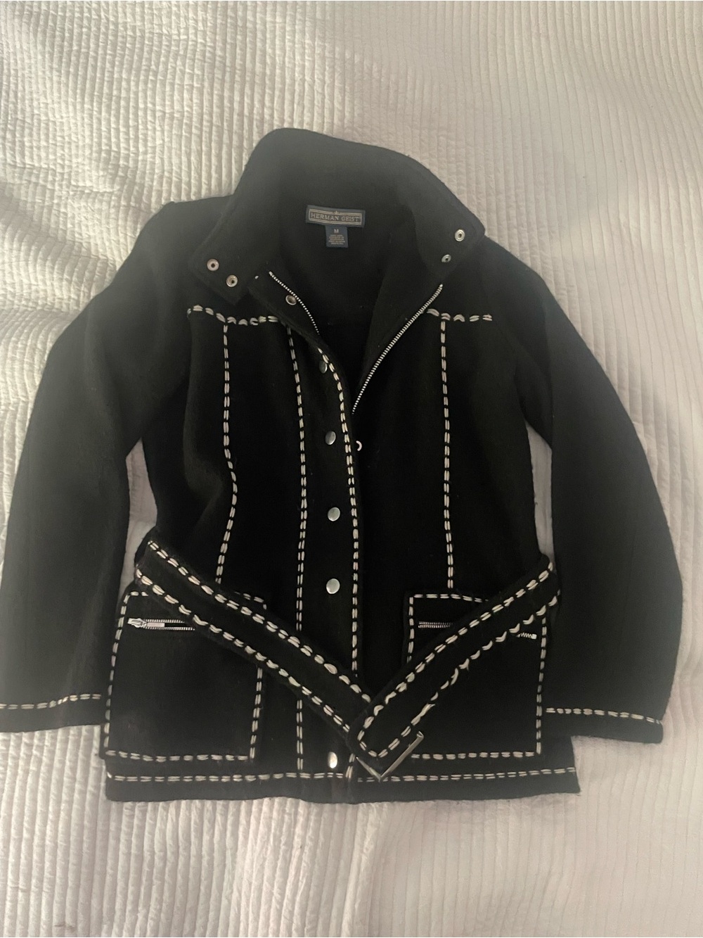 Vintage Woolen Women’s Jacket (M)
